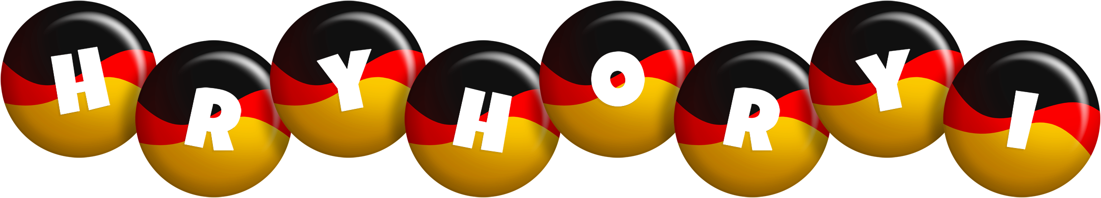 Hryhoryi german logo