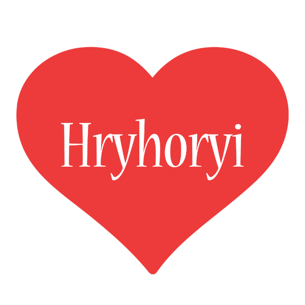 Hryhoryi love logo