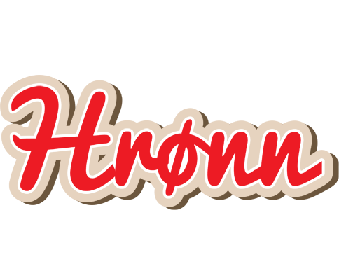 Hrønn chocolate logo