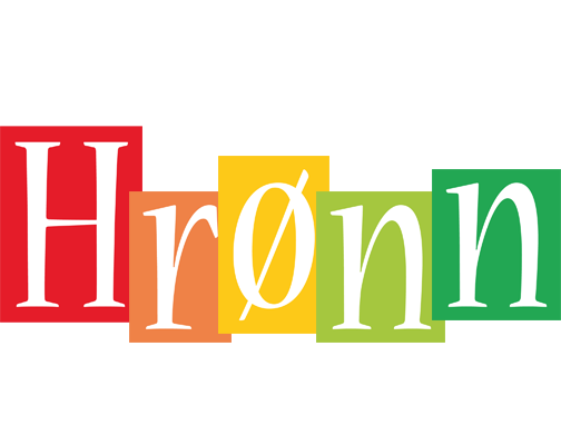 Hrønn colors logo