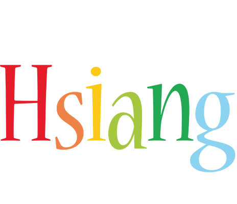 Hsiang birthday logo