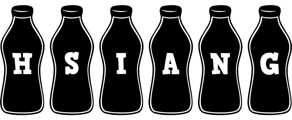 Hsiang bottle logo