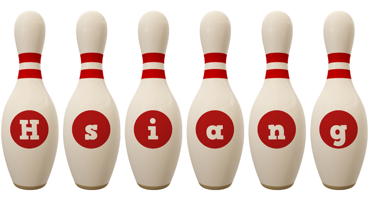 Hsiang bowling-pin logo