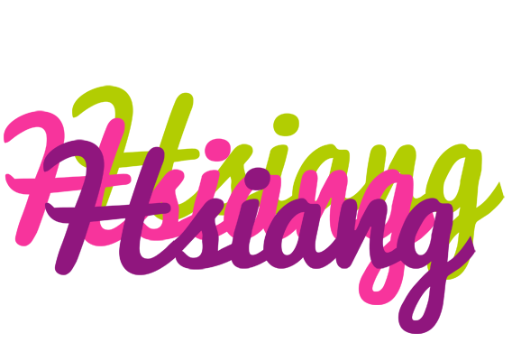 Hsiang flowers logo