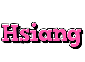 Hsiang girlish logo