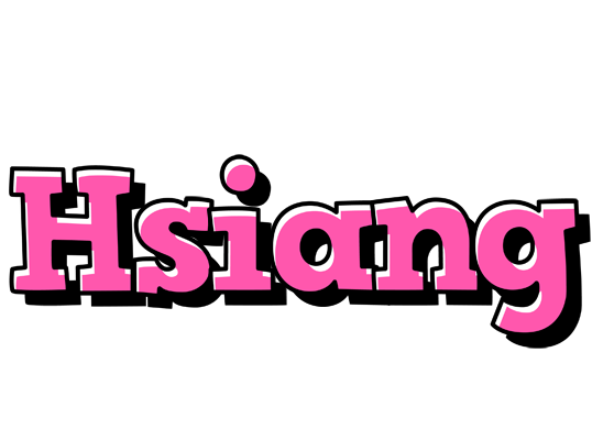 Hsiang girlish logo