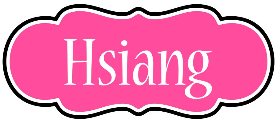 Hsiang invitation logo
