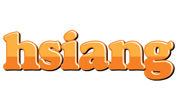 Hsiang orange logo