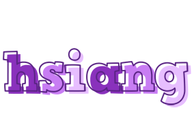 Hsiang sensual logo