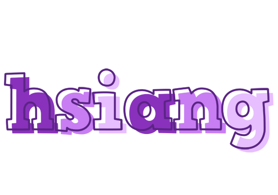 Hsiang sensual logo