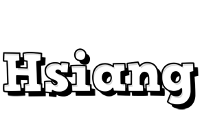 Hsiang snowing logo