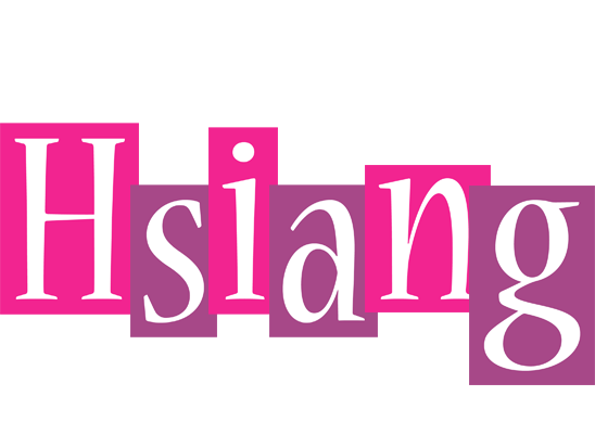 Hsiang whine logo