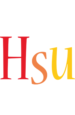 Hsu birthday logo
