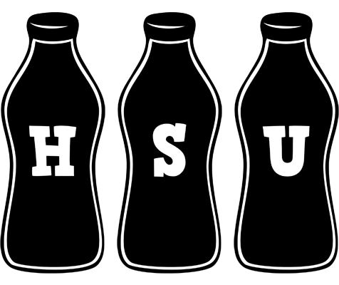 Hsu bottle logo