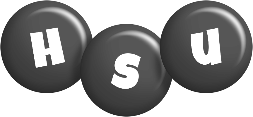 Hsu candy-black logo