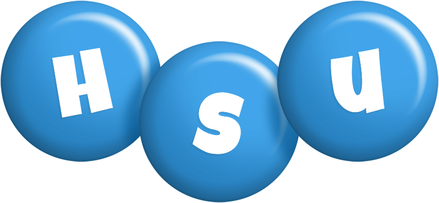 Hsu candy-blue logo