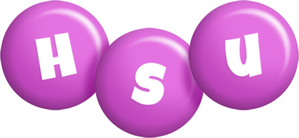 Hsu candy-purple logo