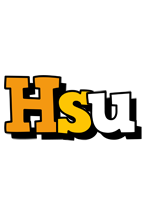 Hsu cartoon logo