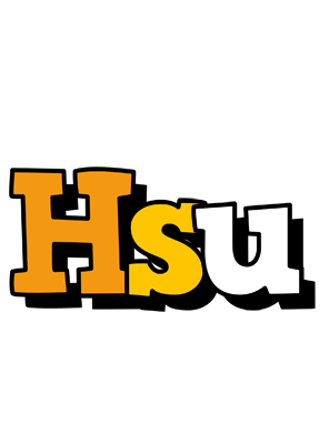Hsu cartoon logo