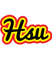 Hsu flaming logo