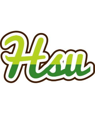 Hsu golfing logo