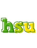 Hsu juice logo