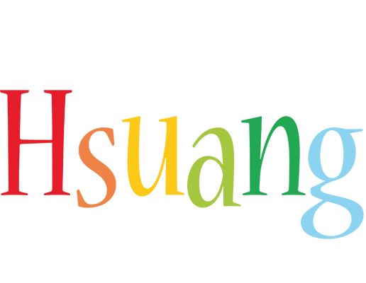 Hsuang birthday logo