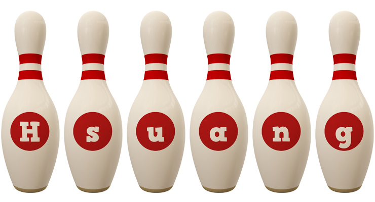 Hsuang bowling-pin logo