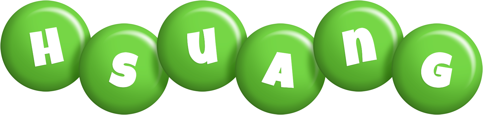 Hsuang candy-green logo