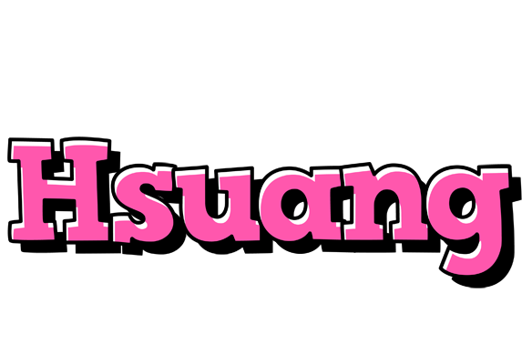 Hsuang girlish logo
