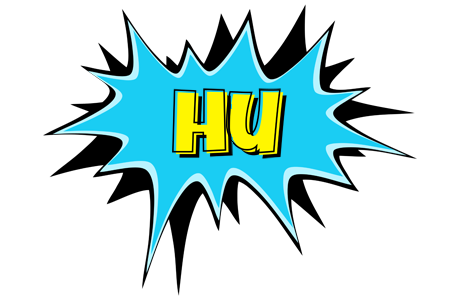 Hu amazing logo