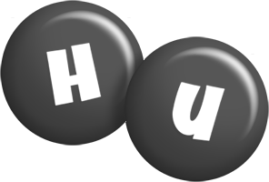 Hu candy-black logo