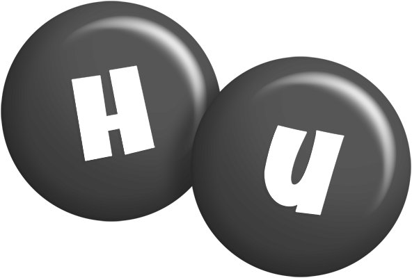 Hu candy-black logo