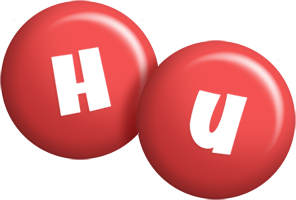 Hu candy-red logo