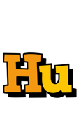 Hu cartoon logo