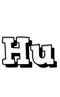 Hu snowing logo