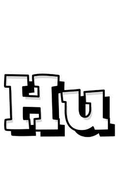 Hu snowing logo