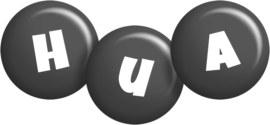 Hua candy-black logo