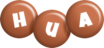 Hua candy-brown logo