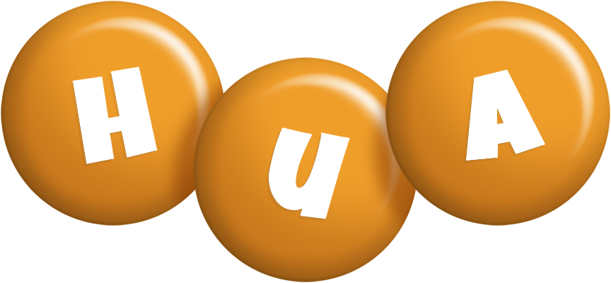 Hua candy-orange logo