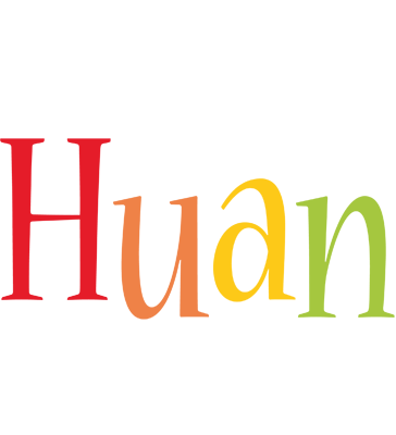 Huan birthday logo