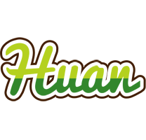 Huan golfing logo