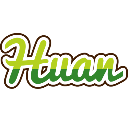 Huan golfing logo