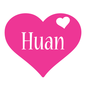 Huan love-heart logo