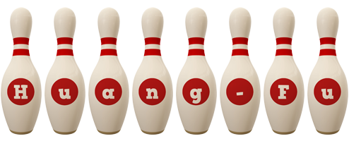 Huang-Fu bowling-pin logo