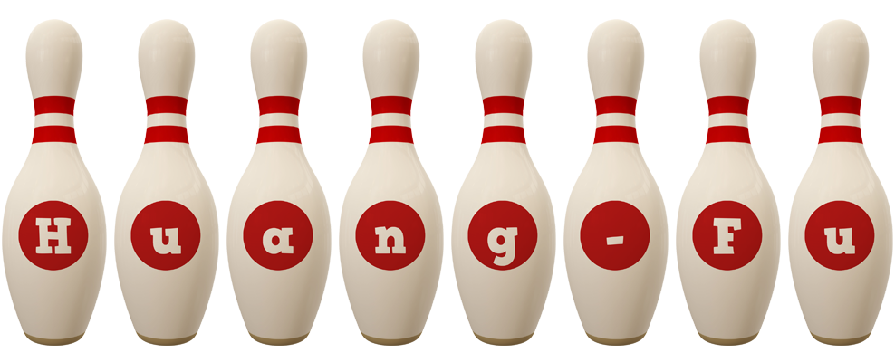 Huang-Fu bowling-pin logo