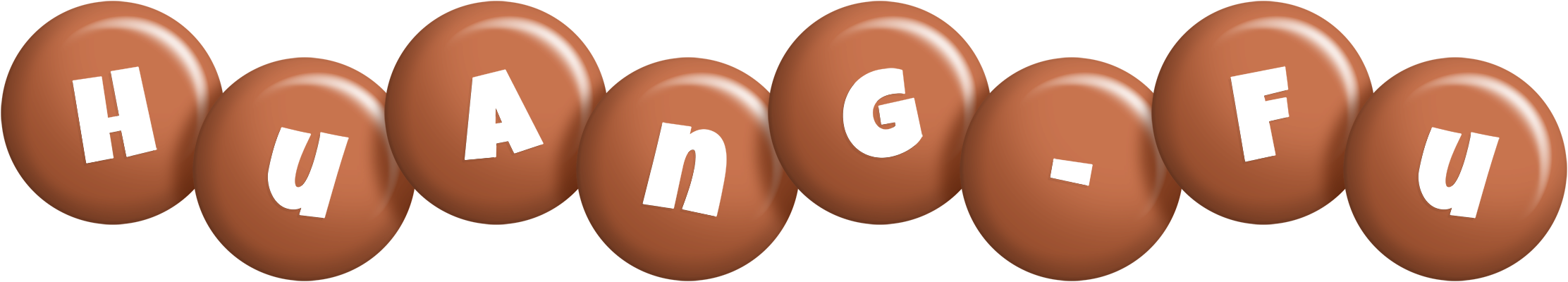 Huang-Fu candy-brown logo