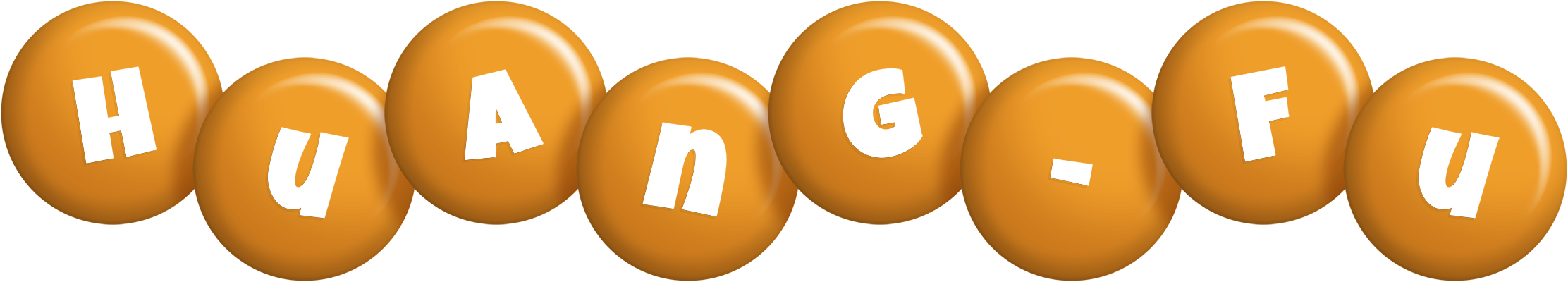 Huang-Fu candy-orange logo