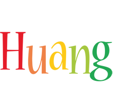 Huang birthday logo