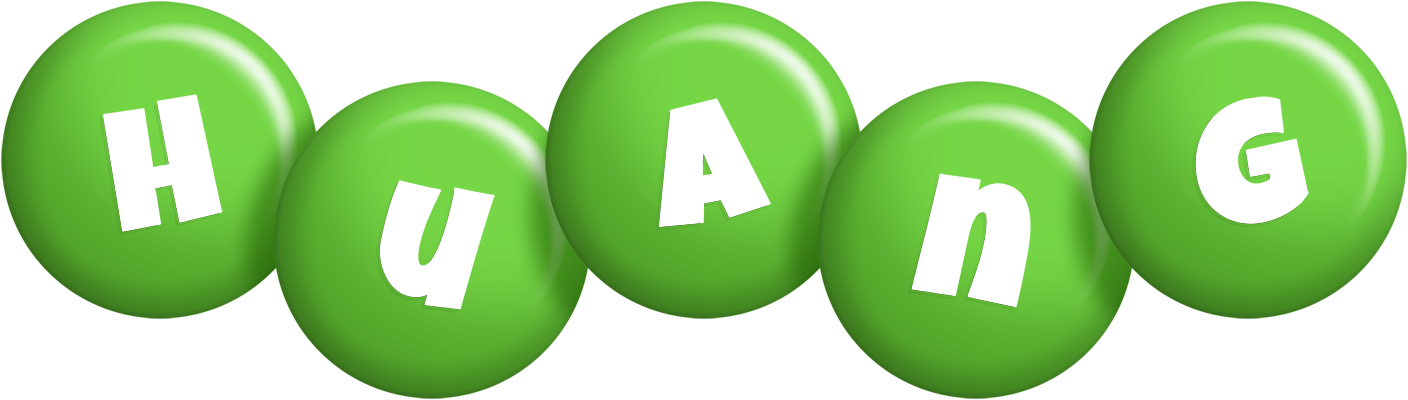 Huang candy-green logo